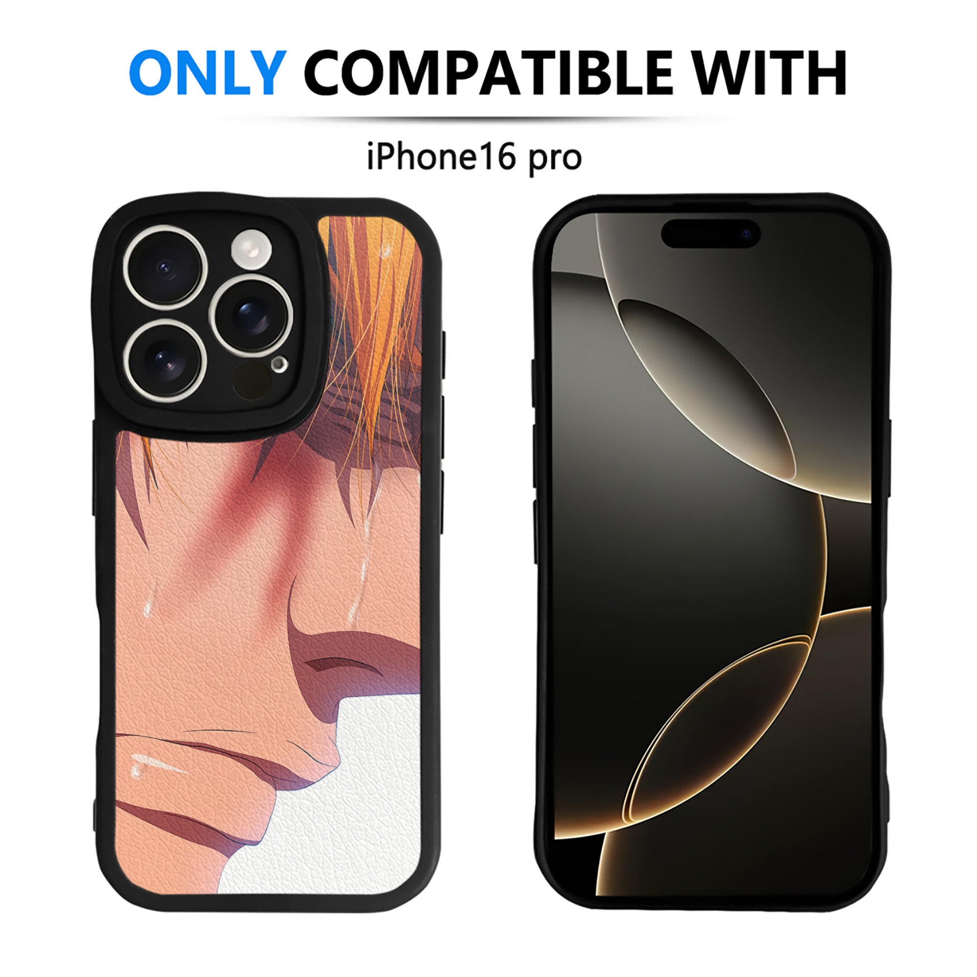 （画像用） ブリーチ BLEACH 【iPhone 16シリーズ対応】シリコンスマホケース（レザー調） 材質：シリコン